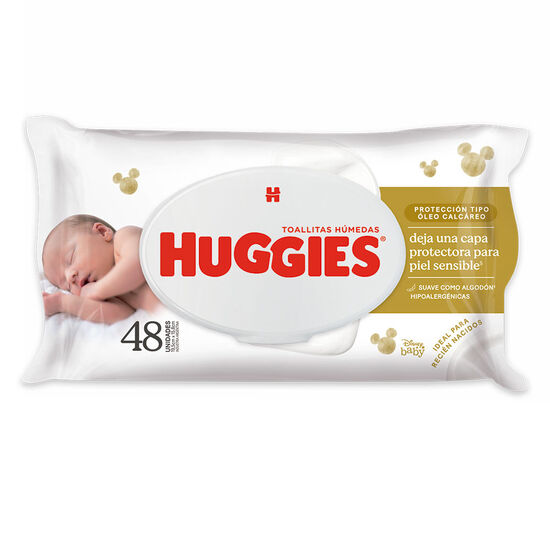 TOALLITAS HUMEDAS HUGGIES Óleo Calcáreo x48